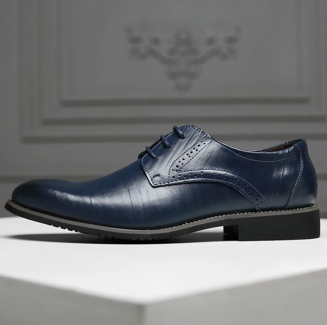 Classic Cap Toe Leather Shoes