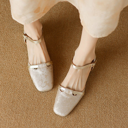Classic Comfortable High Heel Shoes