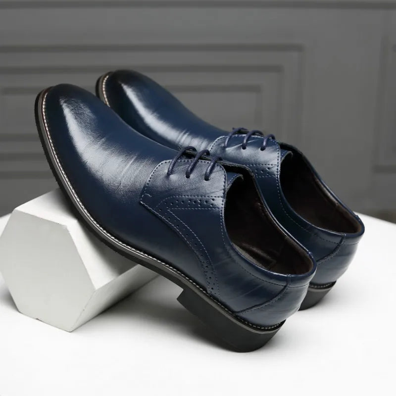 Classic Cap Toe Leather Shoes