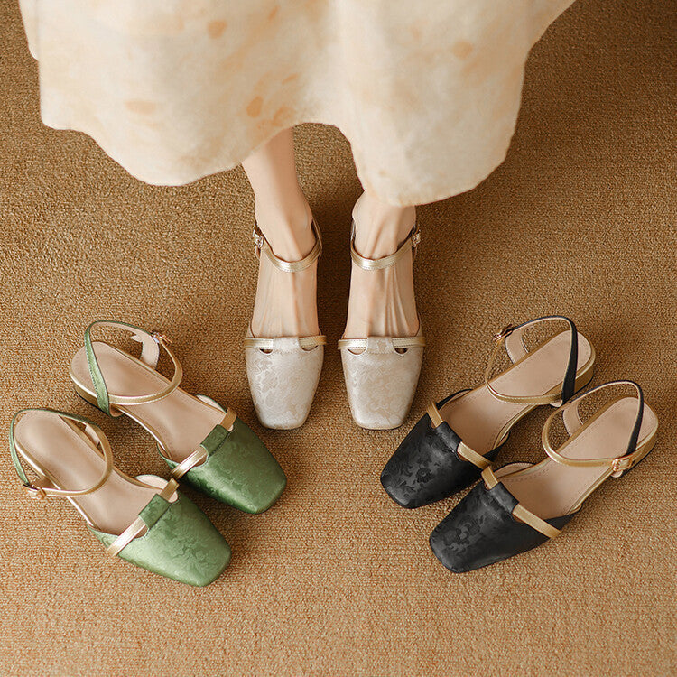 Classic Comfortable High Heel Shoes