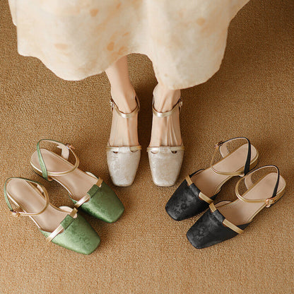 Classic Comfortable High Heel Shoes