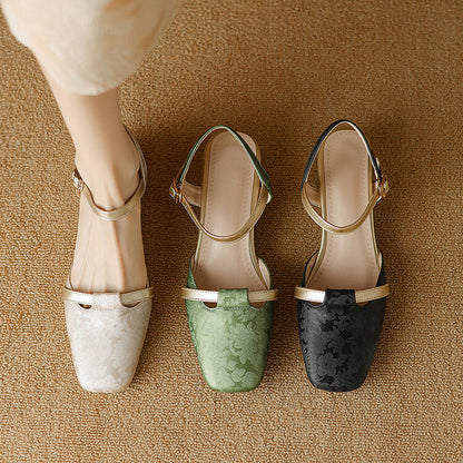 Classic Comfortable High Heel Shoes