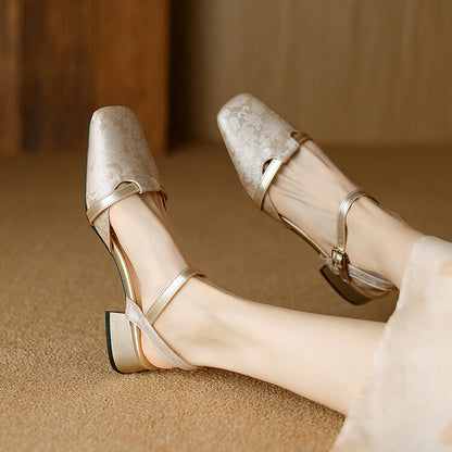 Classic Comfortable High Heel Shoes