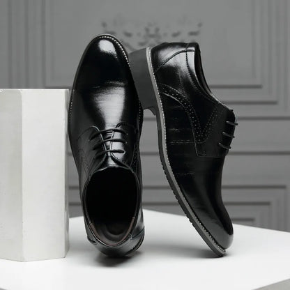 Classic Cap Toe Leather Shoes