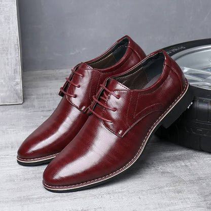 Classic Cap Toe Leather Shoes