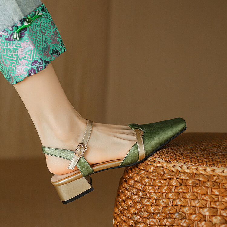 Classic Comfortable High Heel Shoes