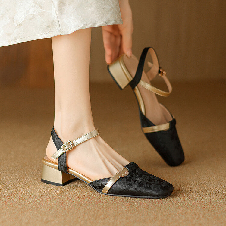 Classic Comfortable High Heel Shoes