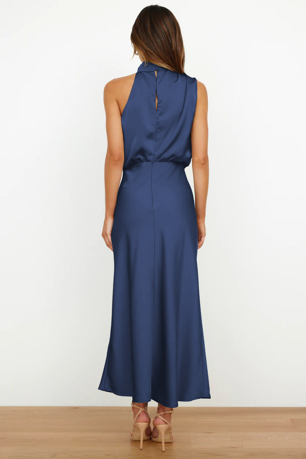 Luxurious Satin Evening Gown