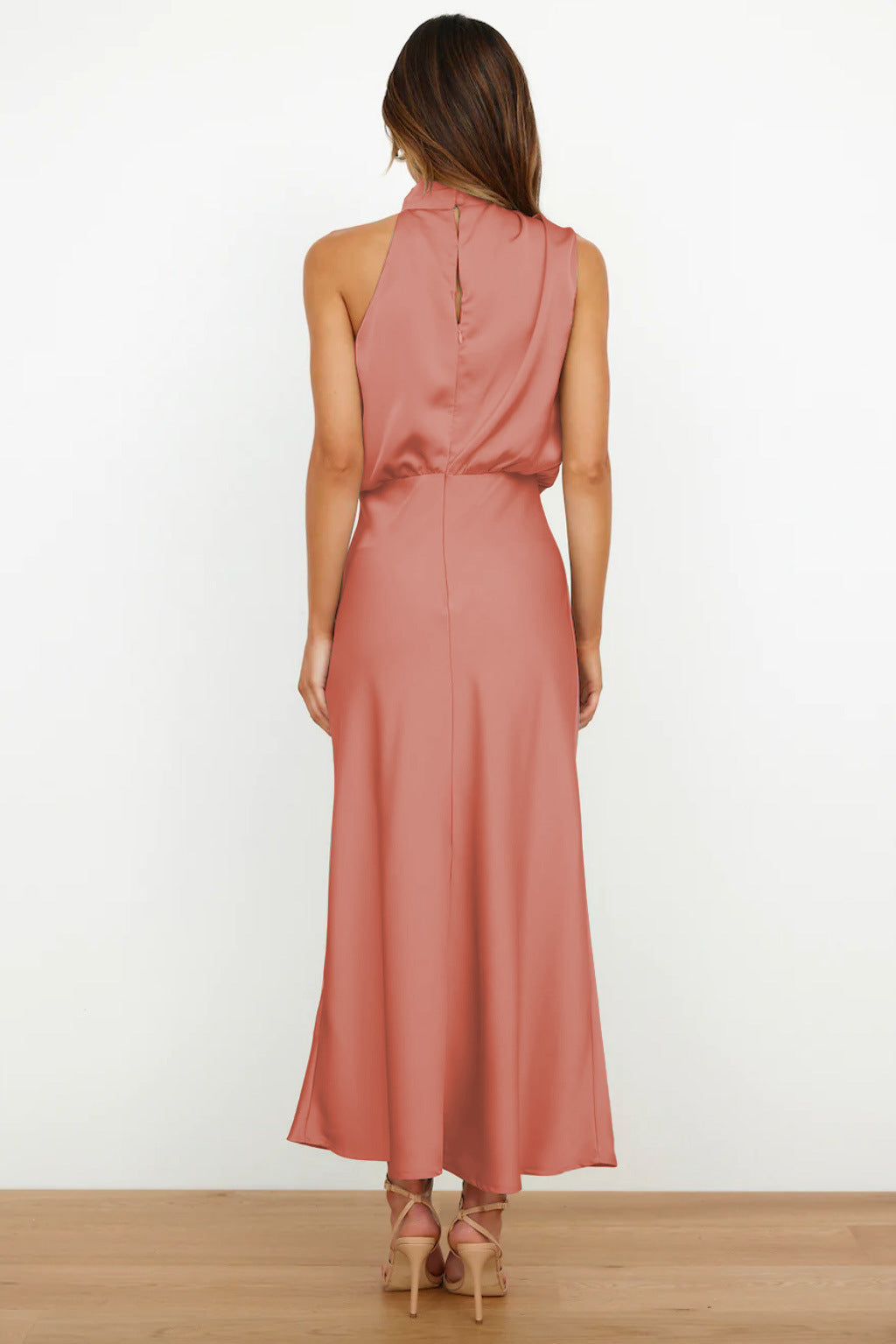 Luxurious Satin Evening Gown