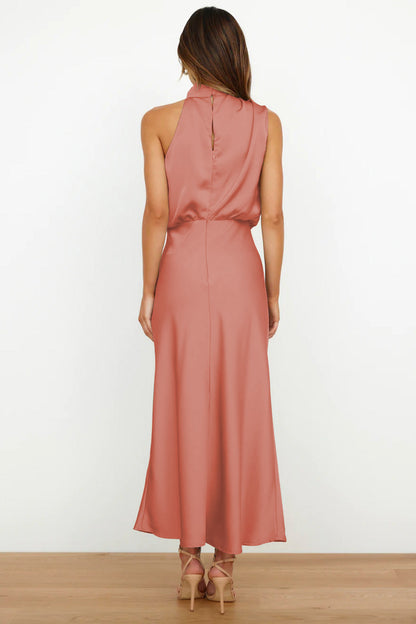 Luxurious Satin Evening Gown