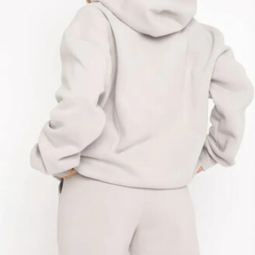 Men's Hoodie Tracksuit Cotton Leisure Wear Set