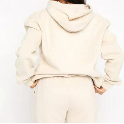 Men's Hoodie Tracksuit Cotton Leisure Wear Set