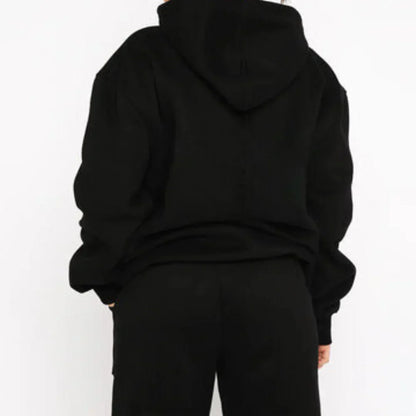 Men's Hoodie Tracksuit Cotton Leisure Wear Set