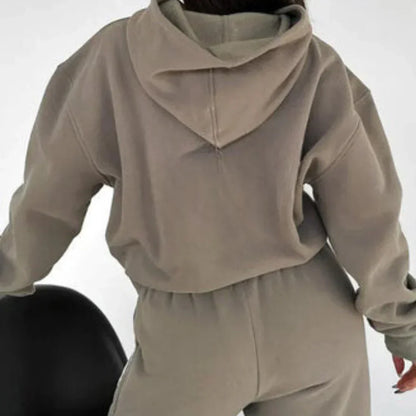Men's Hoodie Tracksuit Cotton Leisure Wear Set