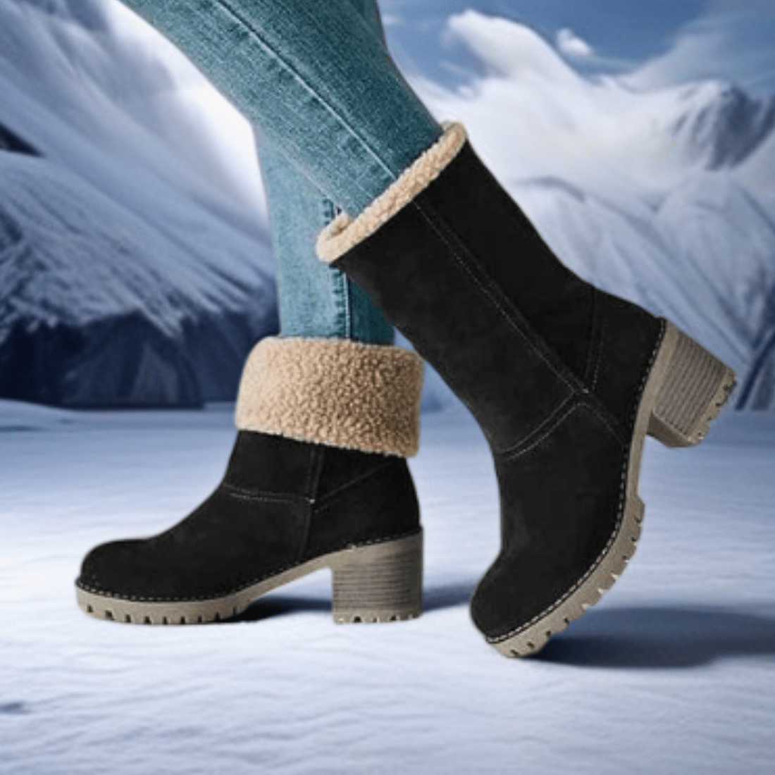 Kie Ankle High Leather Boots