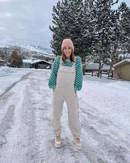 Tess Women's Fleece Overalls Ultra Comfortable