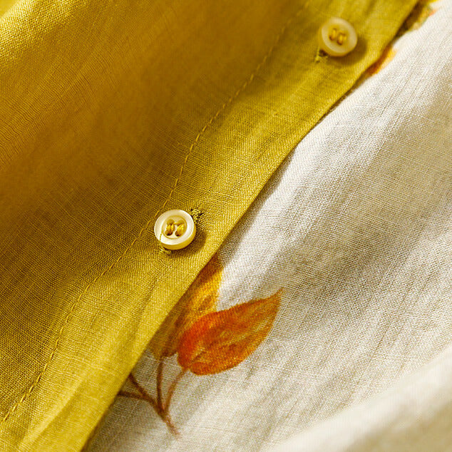 Chic Dual Tone Cotton Shirt
