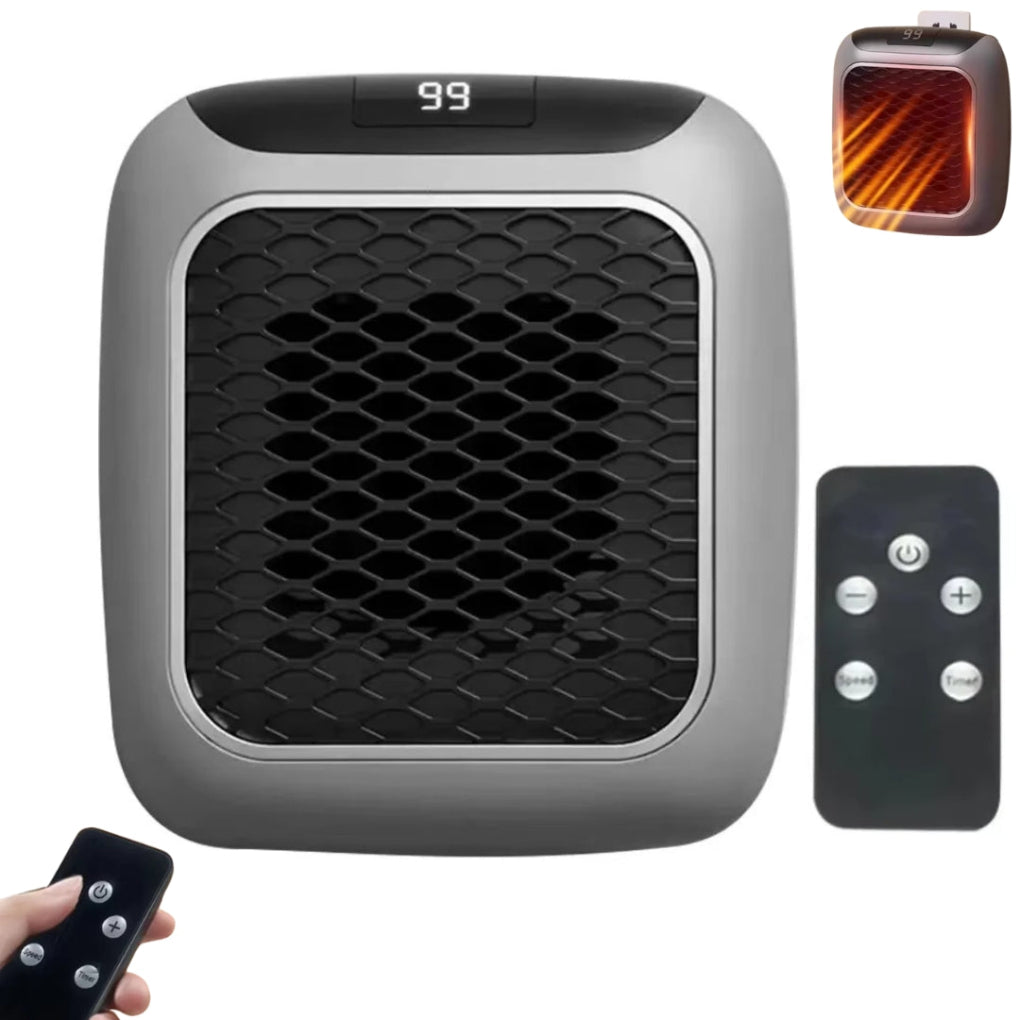 Compact 800W Electric Space Heater Portable - VibreMode