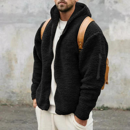 Men's Reversible Fleece Jacket - VibreMode