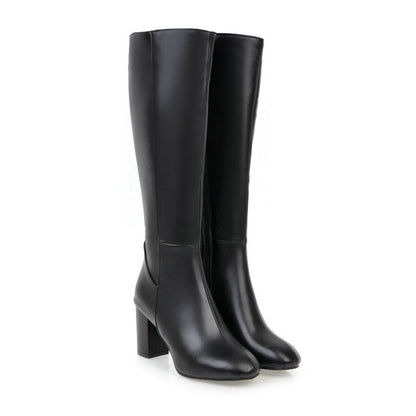 Chic Women's High Heel Tall Boots