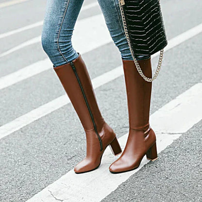 Tall Heeled Boots for Women