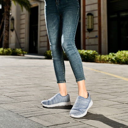 Comfortable Wide Fit Walking Shoes for Women with Adjustable Strap