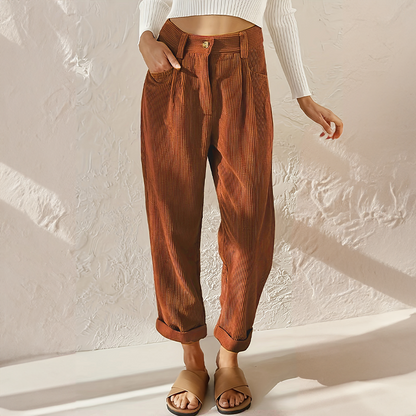 Classic Cozy Corduroy Trousers