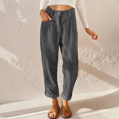 Classic Cozy Corduroy Trousers