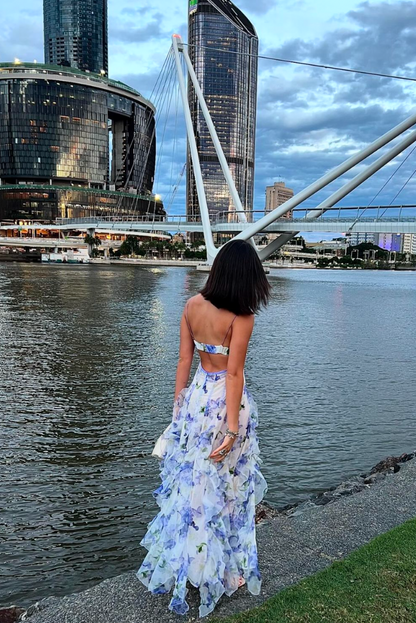Elegant Lace Garden Party Maxi Dress for Women