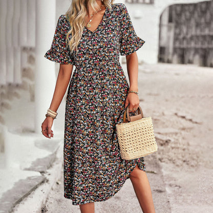 Gillian Women's Floral Midi Dress