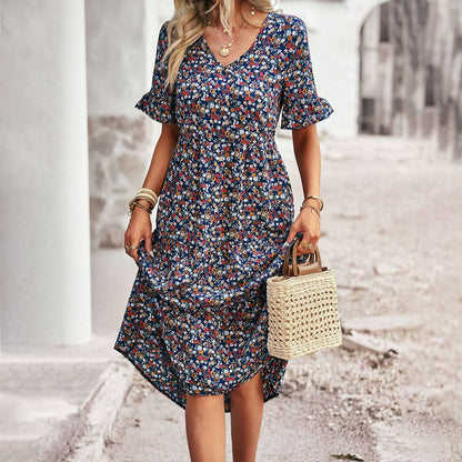 Gillian Women's Floral Midi Dress