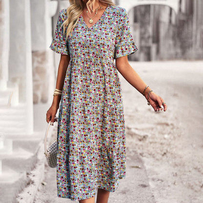 Gillian Women's Floral Midi Dress