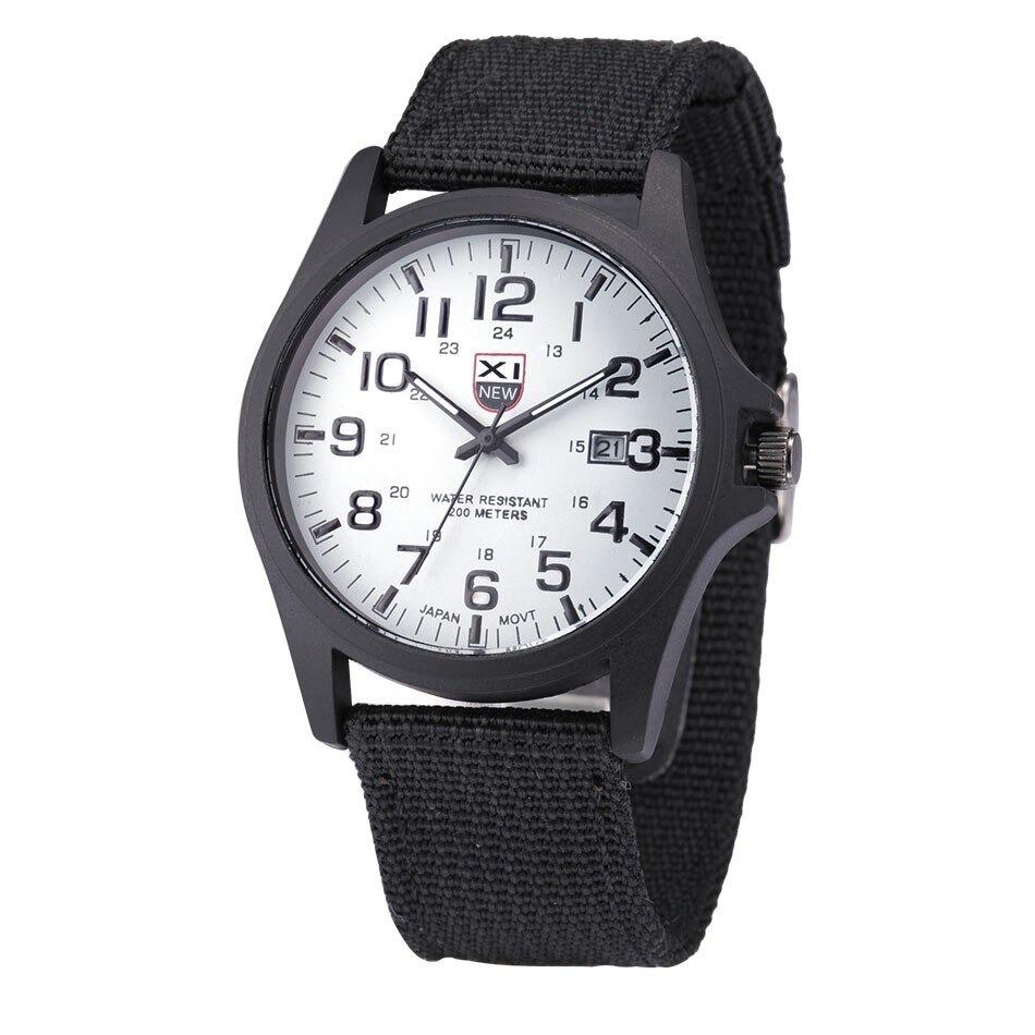 Military Style Watch Illuminated Dial