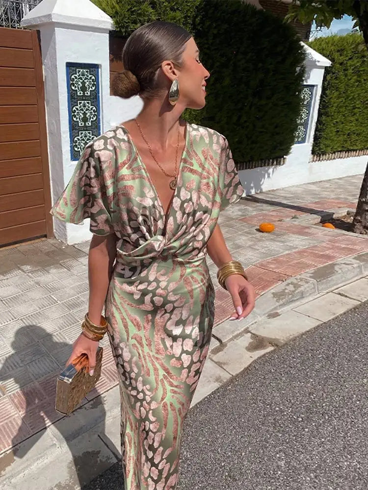 Women's Wrap Dress Elegant Timeless