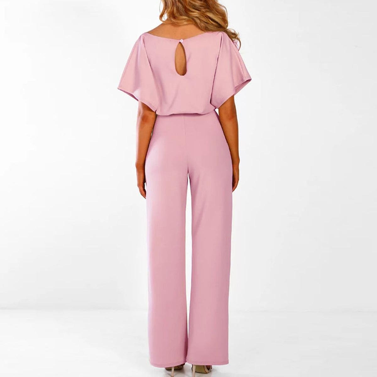 Floral Women's Loose Fit Summer Pants Set