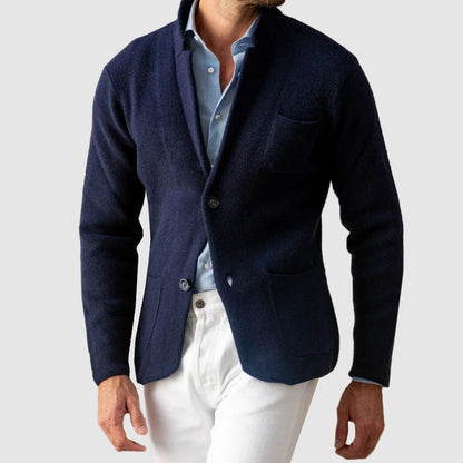 Women's Knitted Jacket Elegant Knitwear Comfortable - VibreMode