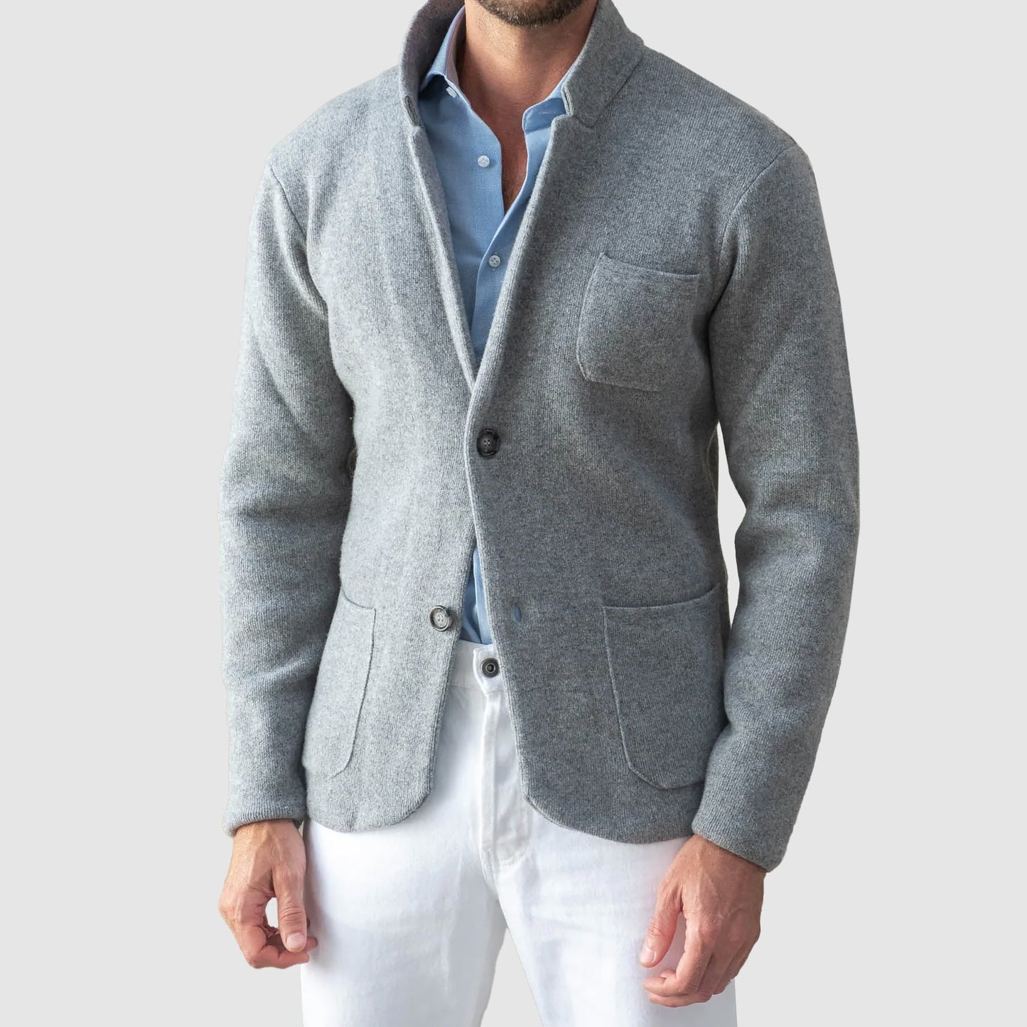 Women's Knitted Jacket Elegant Knitwear Comfortable