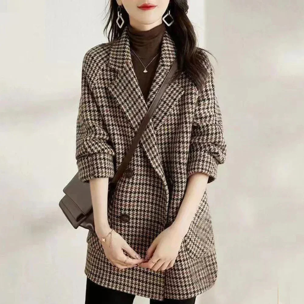 Women's Double-Breasted Classic Coat
