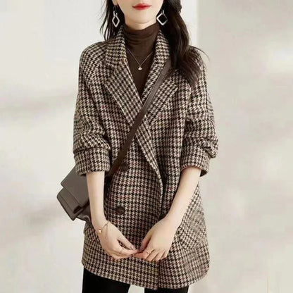 Women's Double-Breasted Classic Coat