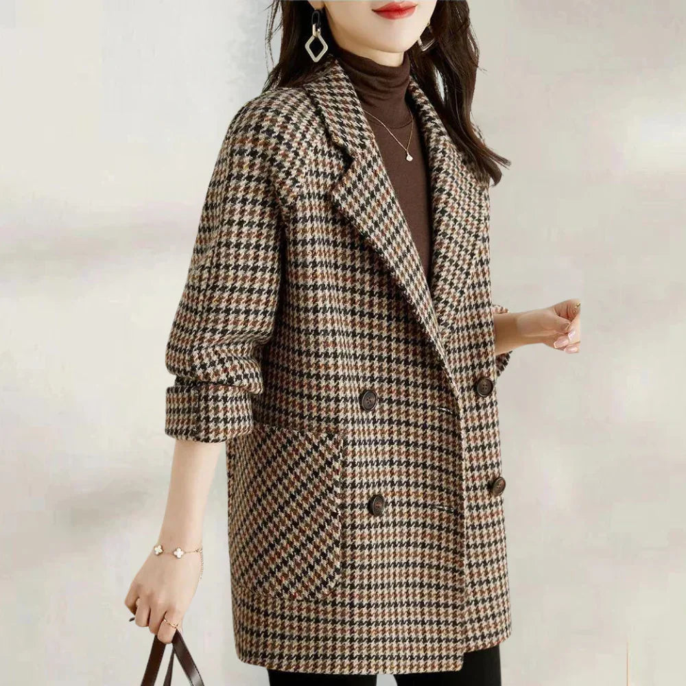 Women's Double-Breasted Classic Coat