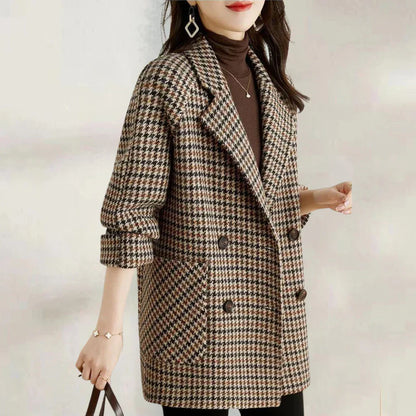 Women's Double-Breasted Classic Coat