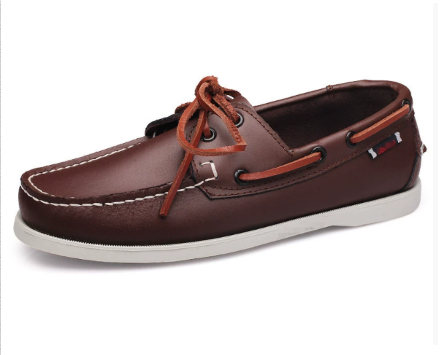 Elliott Men's Retro Loafers Leather Brown