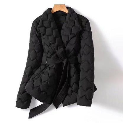 Women's Down Jacket Waterproof Insulated Black