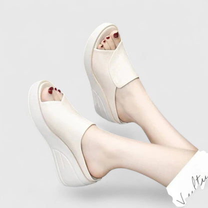 Women's Open Toe Slip On Sandals