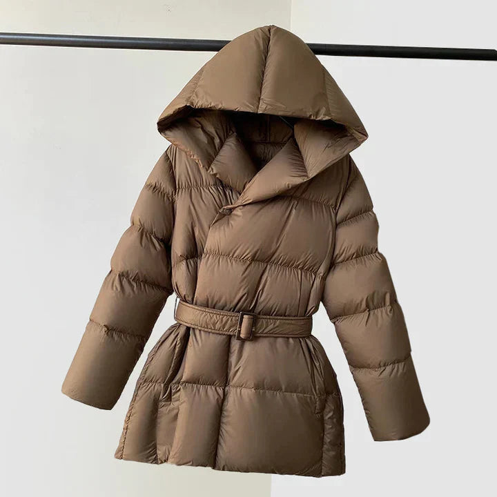 Women's Down Jacket Lightweight Warm Black - VibreMode