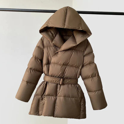 Women's Down Jacket Lightweight Warm Black - VibreMode