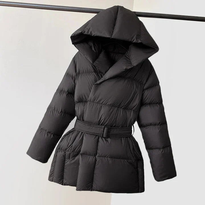 Women's Down Jacket Lightweight Warm Black