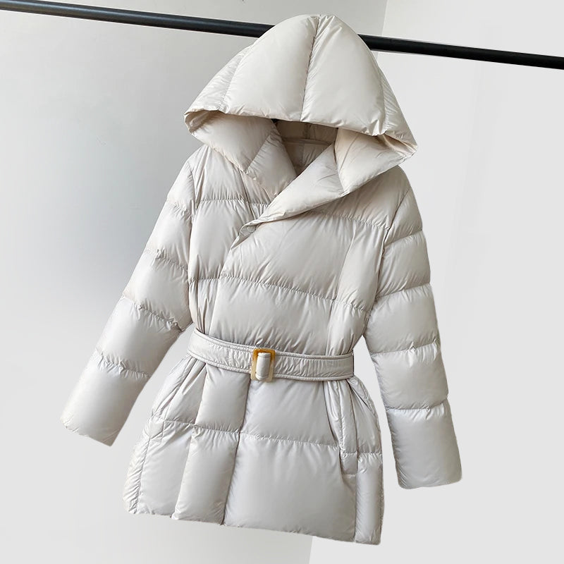 Women's Down Jacket Lightweight Warm Black