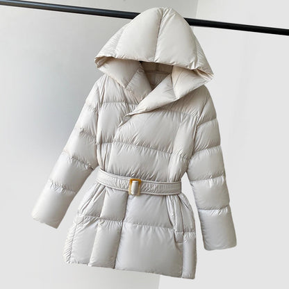 Women's Down Jacket Lightweight Warm Black