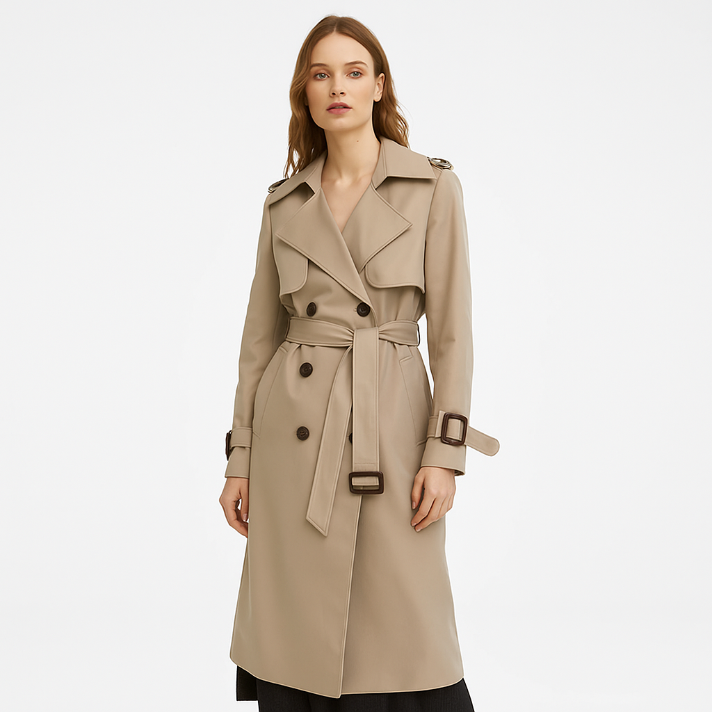 Women's Classic Trench Coat Timeless Design